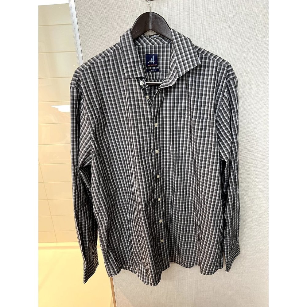 Johnnie-O Performance Long Sleeve Button Up Shirt‎ - Size XL